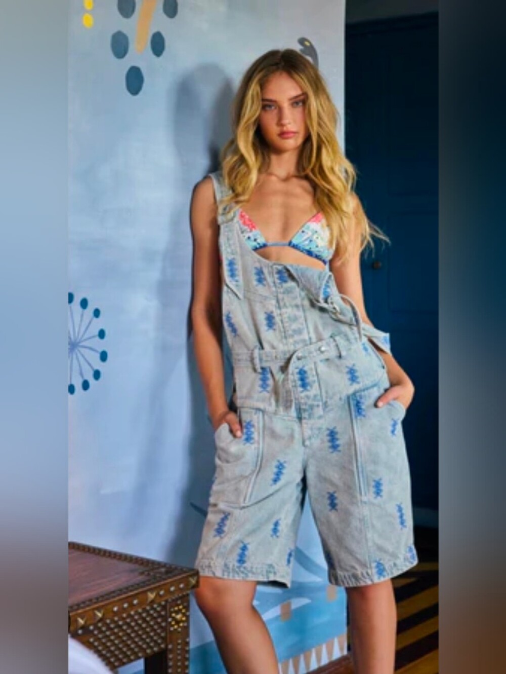 Agua Bendita The Freesia Short Jumpsuit.